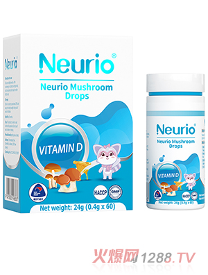 紐瑞優(yōu)蘑菇油凝膠糖果