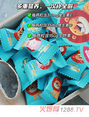 MiniMax復合礦物質多維軟糖產品