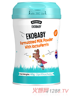 愛荷美乳鐵蛋白調(diào)制乳粉60g