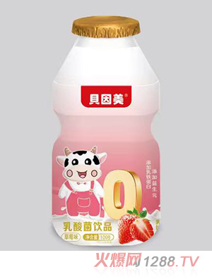貝因美乳酸菌飲品-草莓味