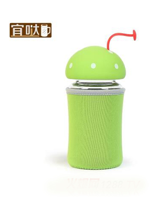 宜噠耐熱防爆水晶玻璃杯綠色