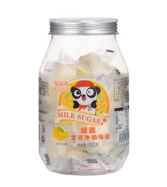 牯麗熊脆麥香蕉牛奶味糖