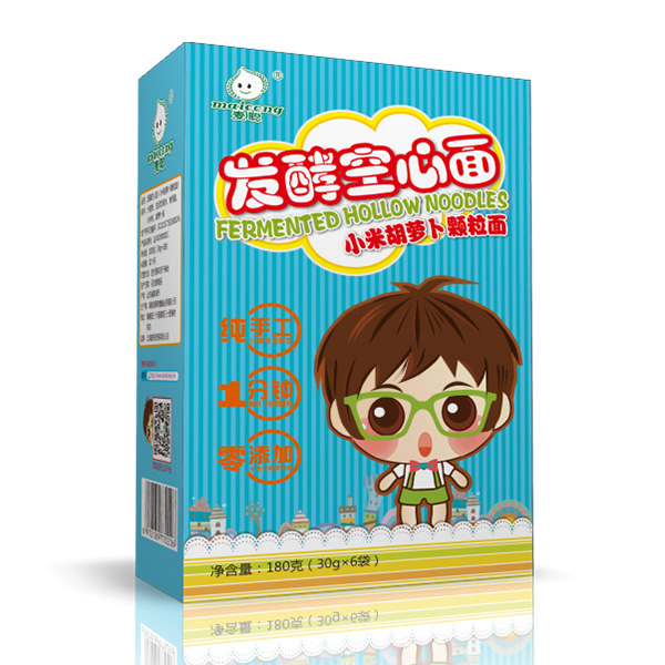 麥聰小米胡蘿卜顆粒面