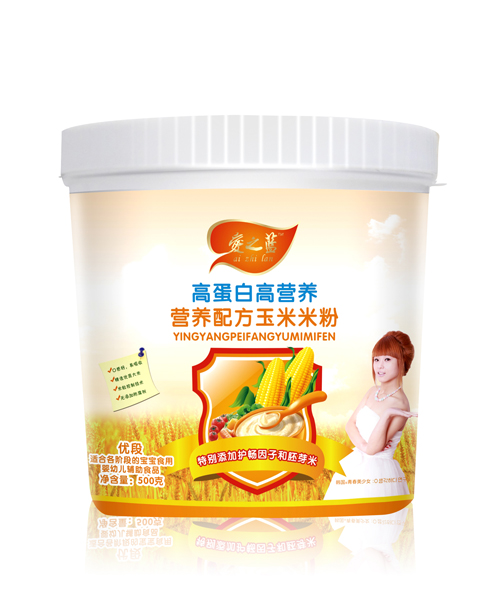 愛之藍(lán)高蛋白高營養(yǎng)營養(yǎng)配方玉米米粉