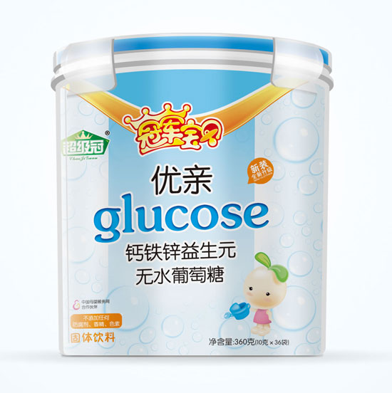 冠軍寶貝優(yōu)親(鈣鐵鋅益生元葡萄糖)樂扣桶