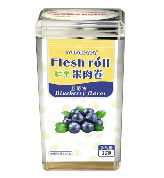 mamabobo藍莓味果肉卷