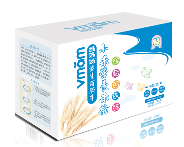 維媽媽猴頭菇鈣鐵鋅小米營(yíng)養(yǎng)米粉盒裝